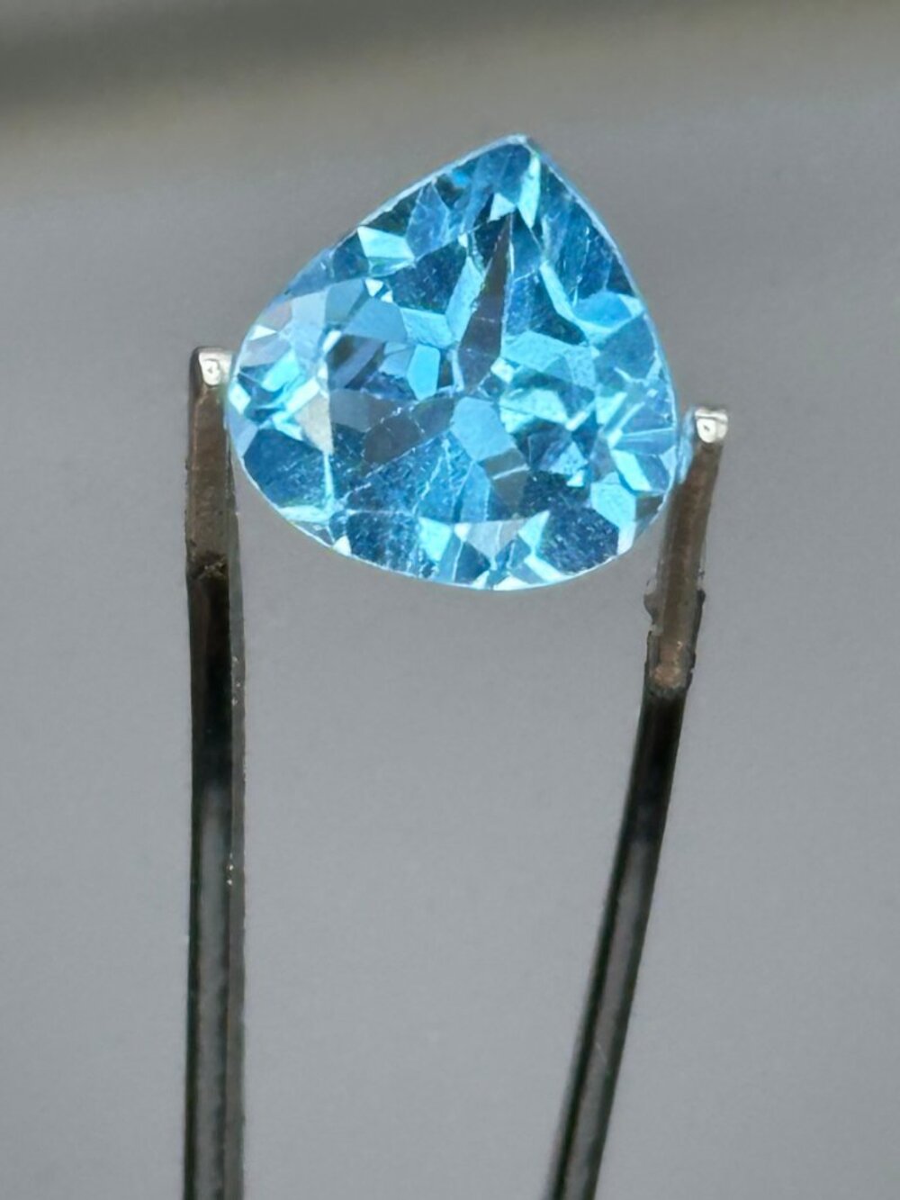 Cool Water Blue Aquamarine Gem